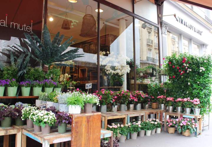 Boutique de fleur Paris